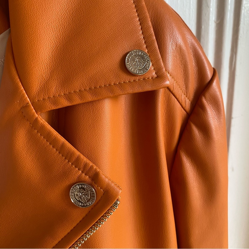 SILVIAN HEACH Bikerjacket In Eco
Leather Sz 44it(M) - Picture 7 of 16